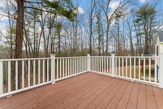 a view of a wooden fence