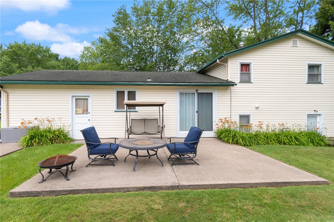 64 Elmford Road Gates, NY 14606 - Photo 5 of 37 The REAR CONCRETE PATIO- excellent place to enjoy
