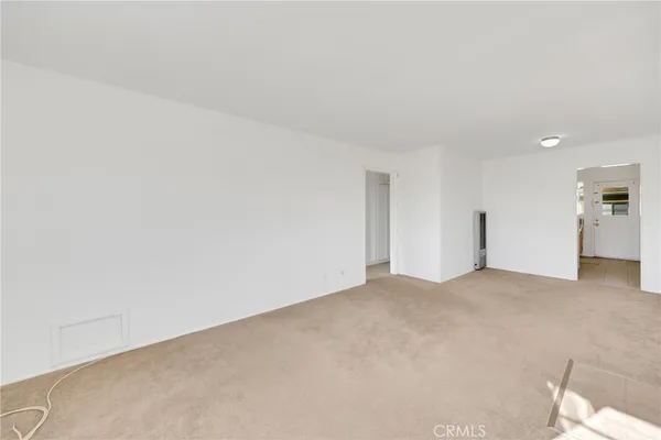 a view of empty room