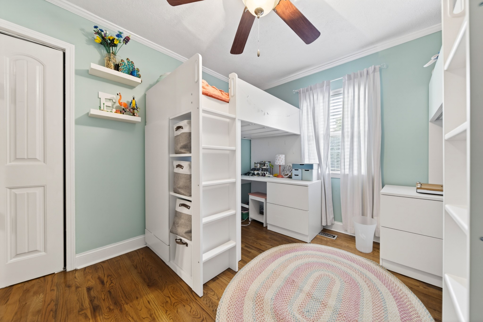 8023 Bethlehem Road Springfield, TN 37172 - Photo 51 of 55 a bedroom with a bed and a view of kitchen