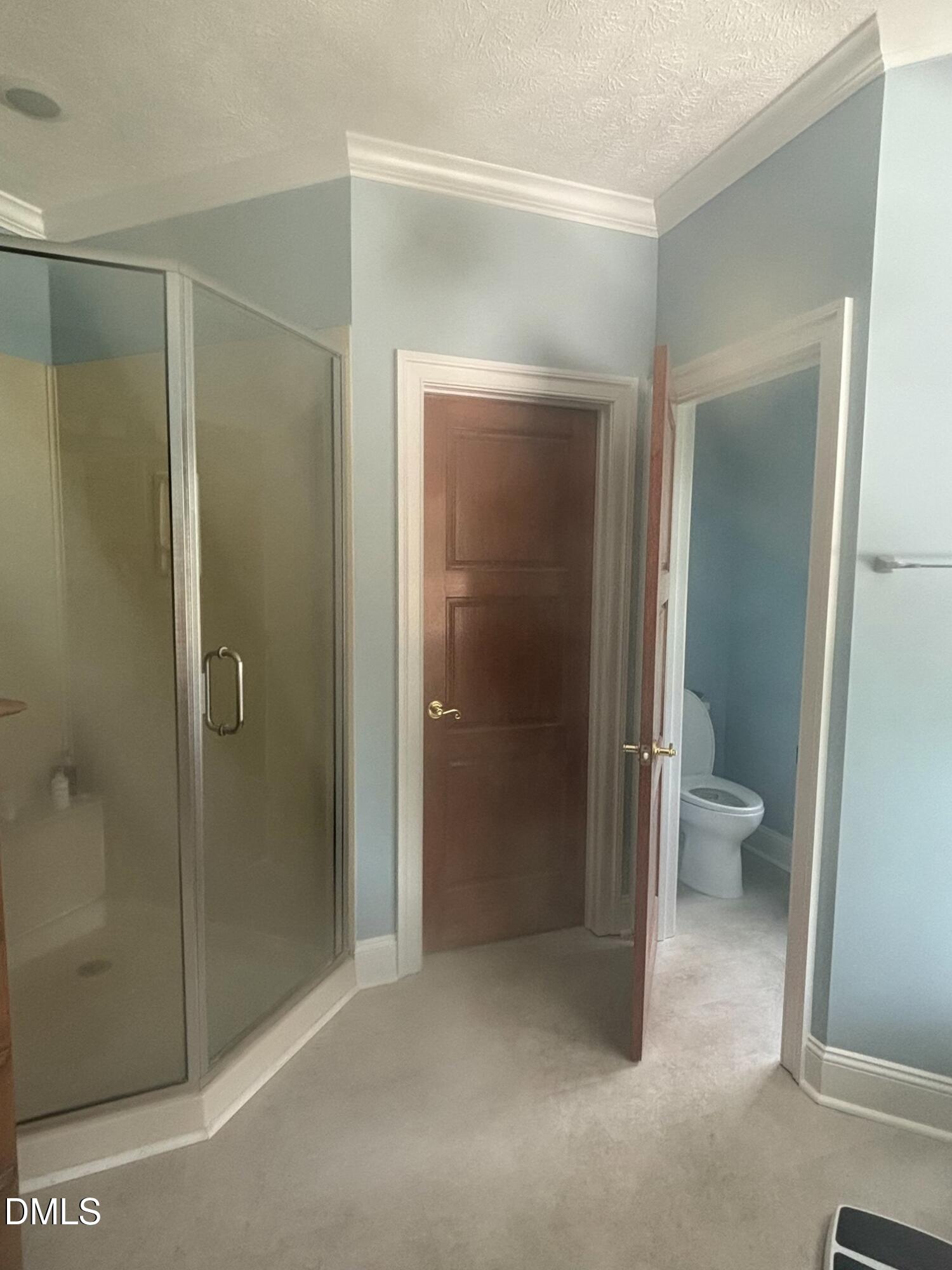 2125 Keith Hills Road Lillington, NC 27546 - Photo 35 of 66 a bathroom with a shower and a toilet
