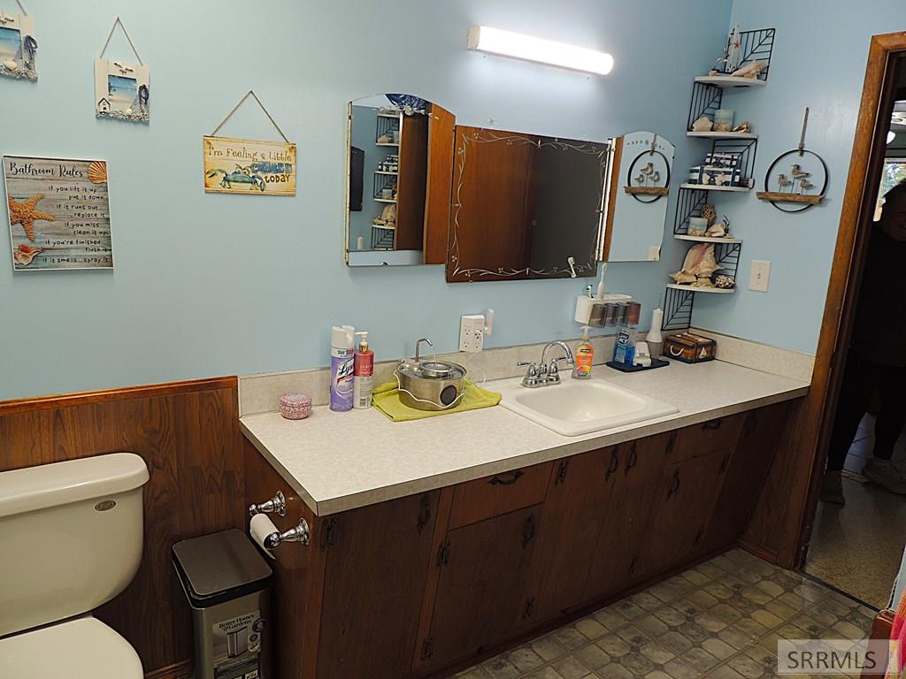 235 West 6th South, Unit 1 St. Anthony, ID 83445 - Photo 6 of 17 Large vanity in bath