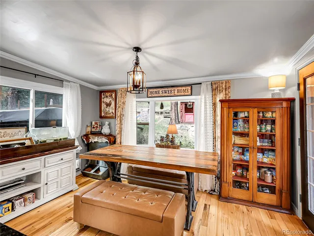 a room with furniture and window