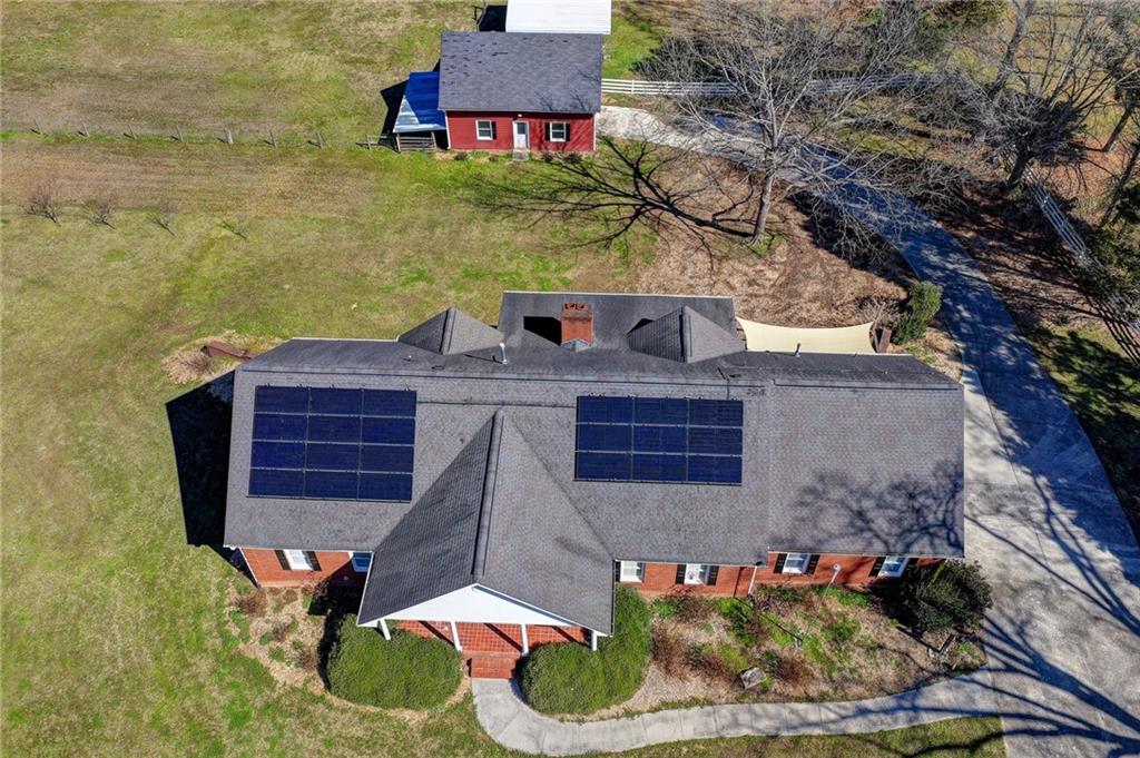1622 New Hope Road Lawrenceville, GA 30045 - Photo 94 of 110 a aerial view of a house with a yard