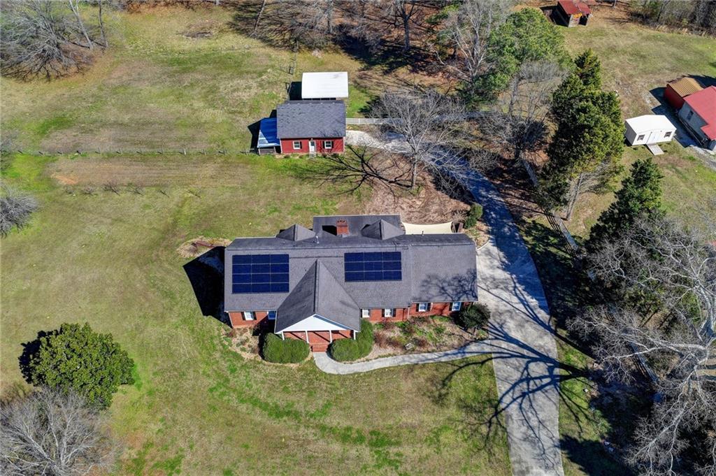 1622 New Hope Road Lawrenceville, GA 30045 - Photo 95 of 110 an aerial view of a house with outdoor space
