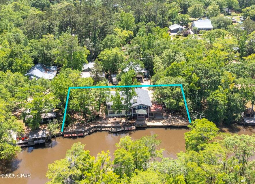 Aerial of property