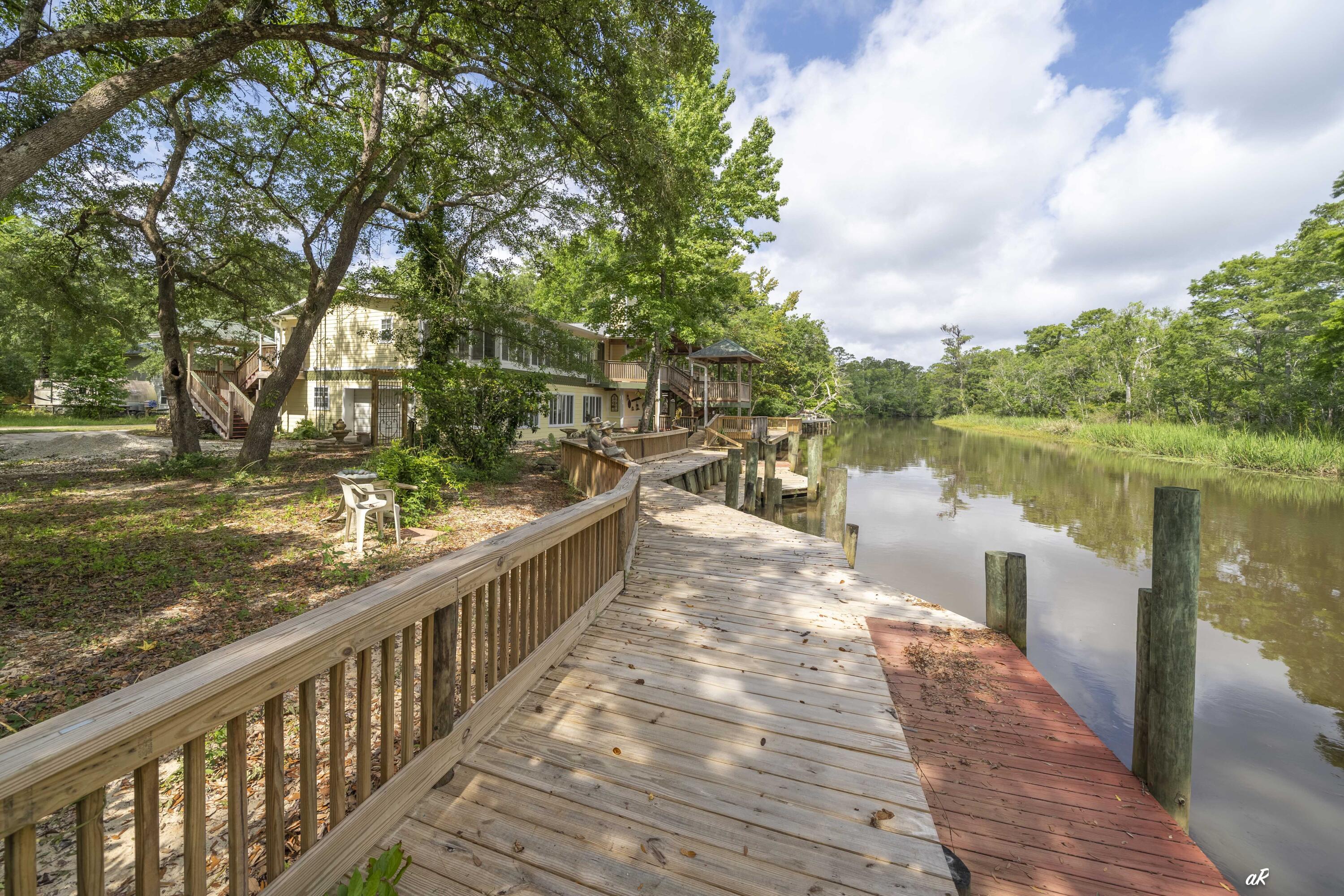 Just a short walk to the docks