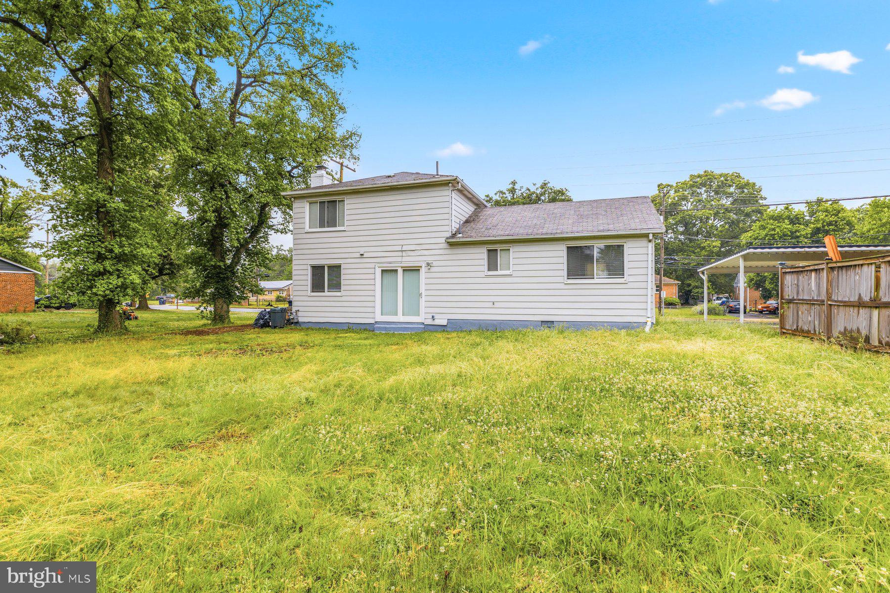 4810 A Wheeler Road Temple Hills, MD 20748 - Photo 27 of 28 Charming home with spacious yard.