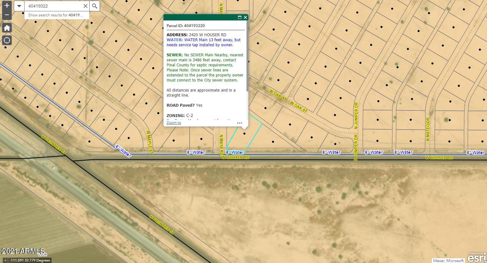 2420 West Houser Road, Unit 2 Eloy, AZ 85131 - Photo 8 of 9 Screenshot