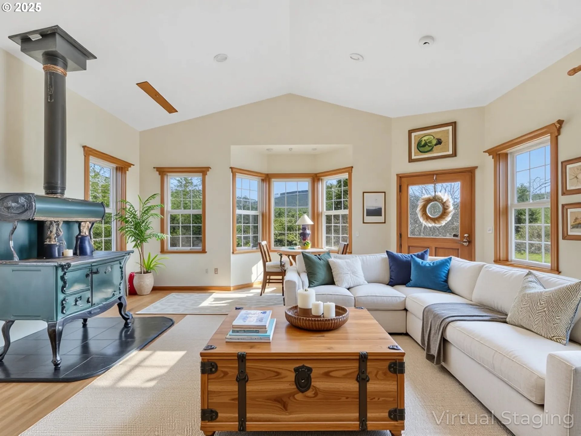 37555 Hauger Mountain Lane Seaside, OR 97138 - Photo 12 of 32 a living room with furniture and a large window