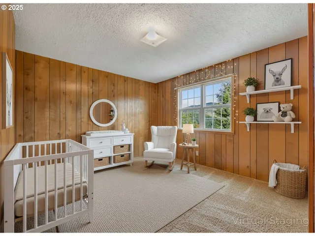 a view of a lake with a mountain in the background