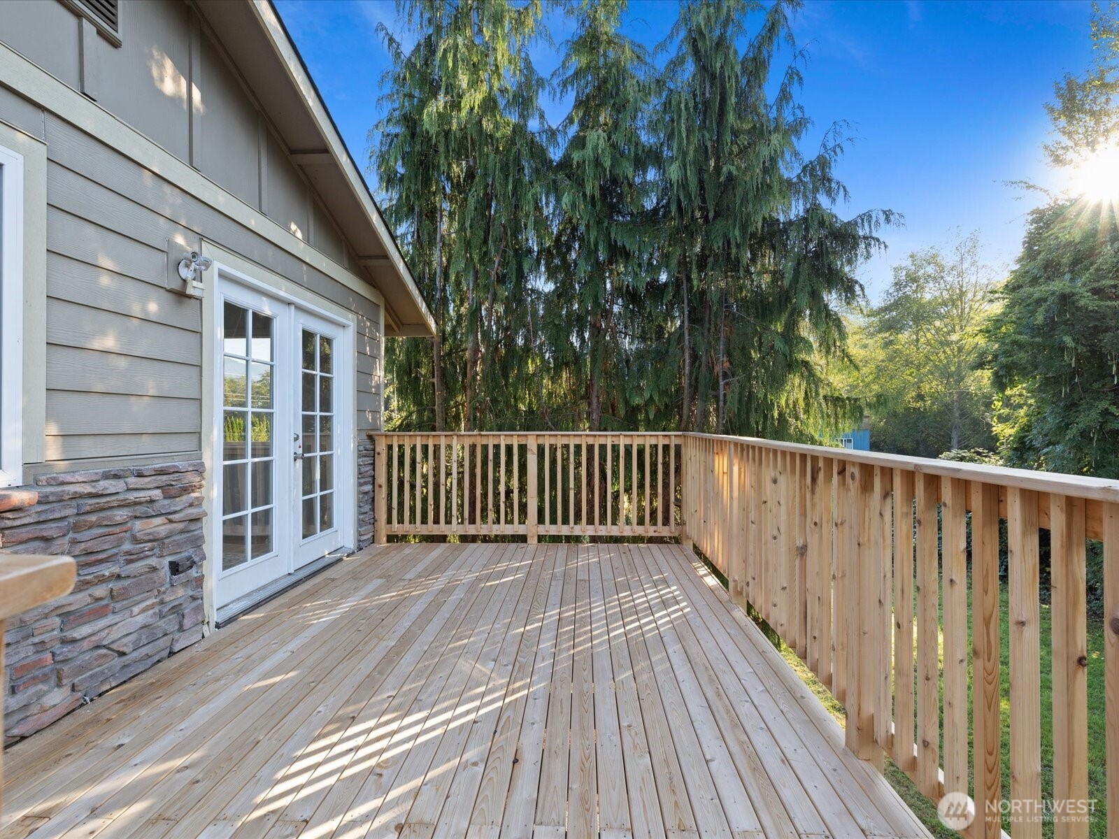 13802 State Rte 530 Northeast Arlington, WA 98223 - Photo 32 of 40 a view of a wooden deck