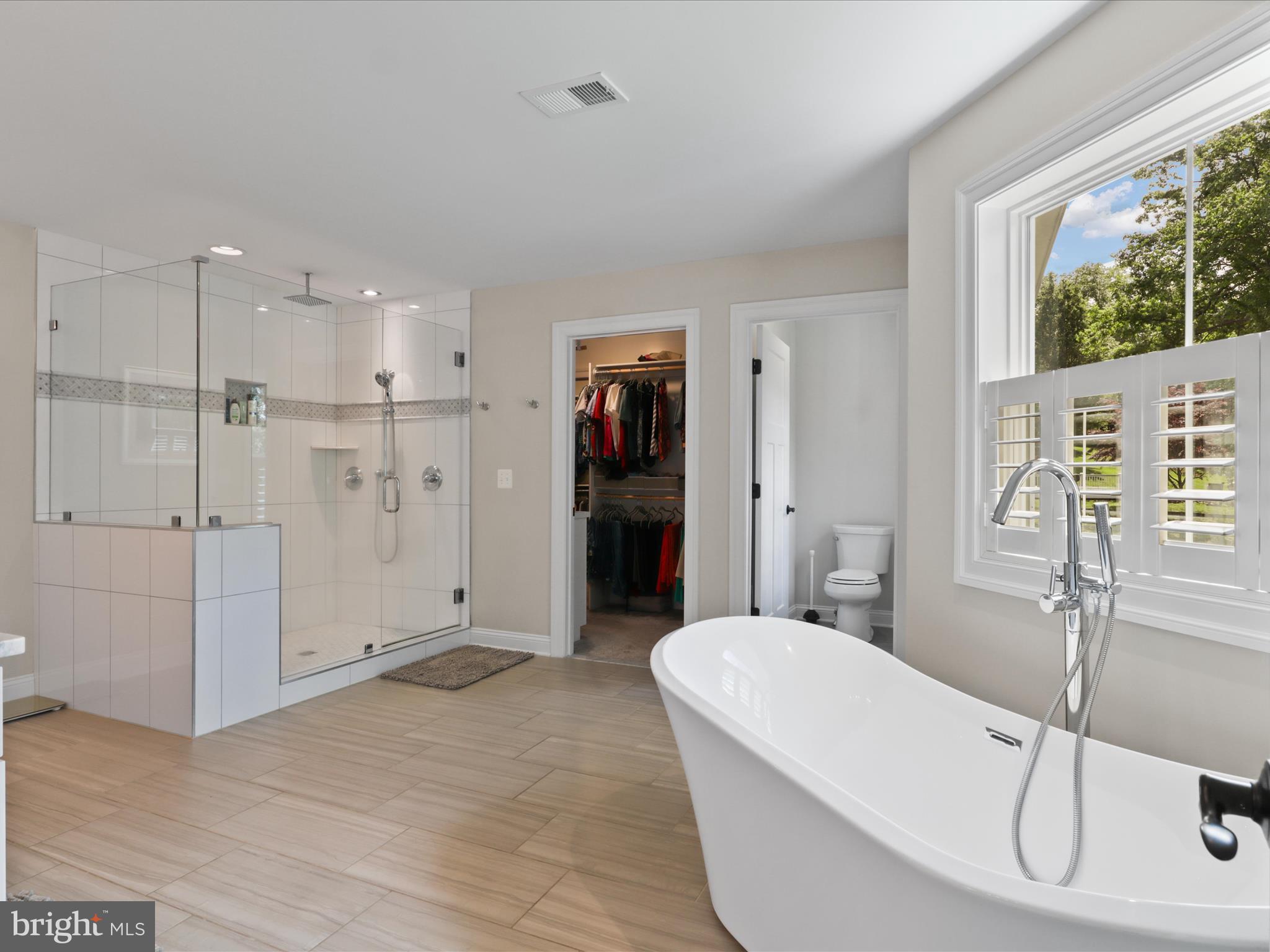 8254 Lees Ridge Road Warrenton, VA 20186 - Photo 30 of 60 Stunning Bathroom with gorgeous view of trees!