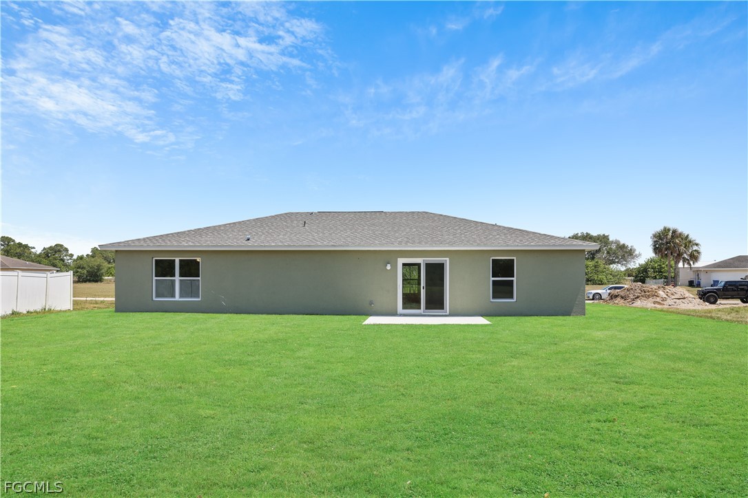 4524 Springview Circle LaBelle, FL 33935 - Photo 23 of 25 a house view with a garden space