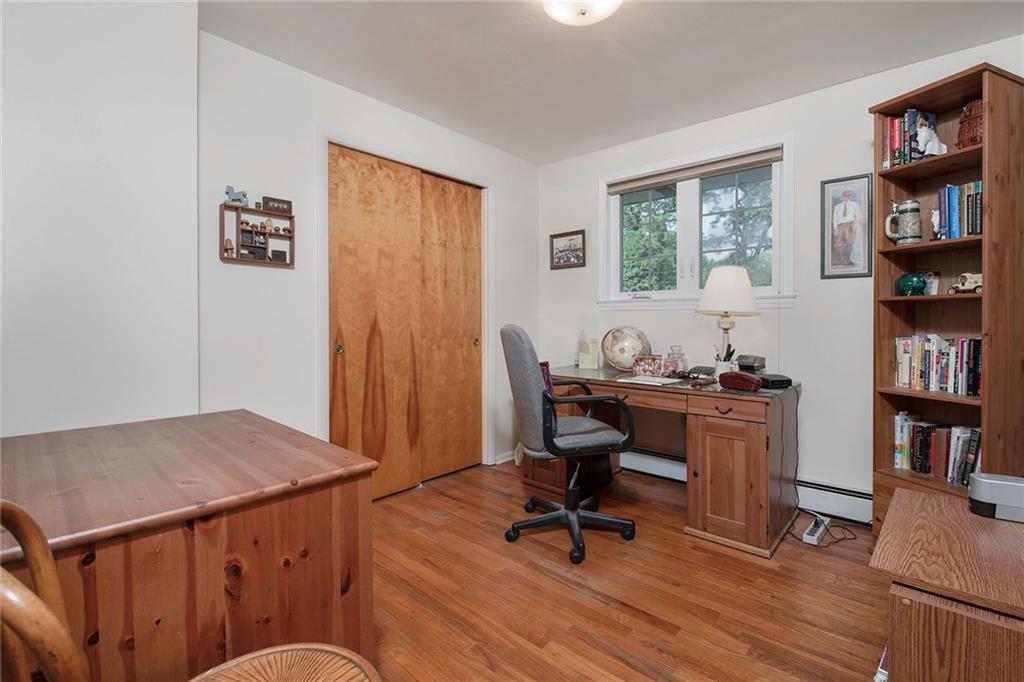 137 South McCoy Pl Road Sewickley, PA 15143 - Photo 18 of 25 Third Bedroom with Hardwood Flooring. All Bedrooms Have Generous Closet Spaces.