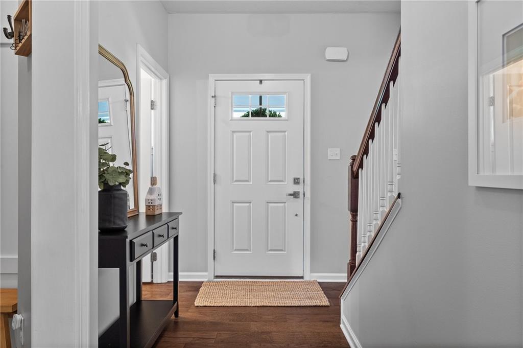 110 Brook Side Drive Clinton, PA 15026 - Photo 3 of 49 an entryway with a dining room and stairs