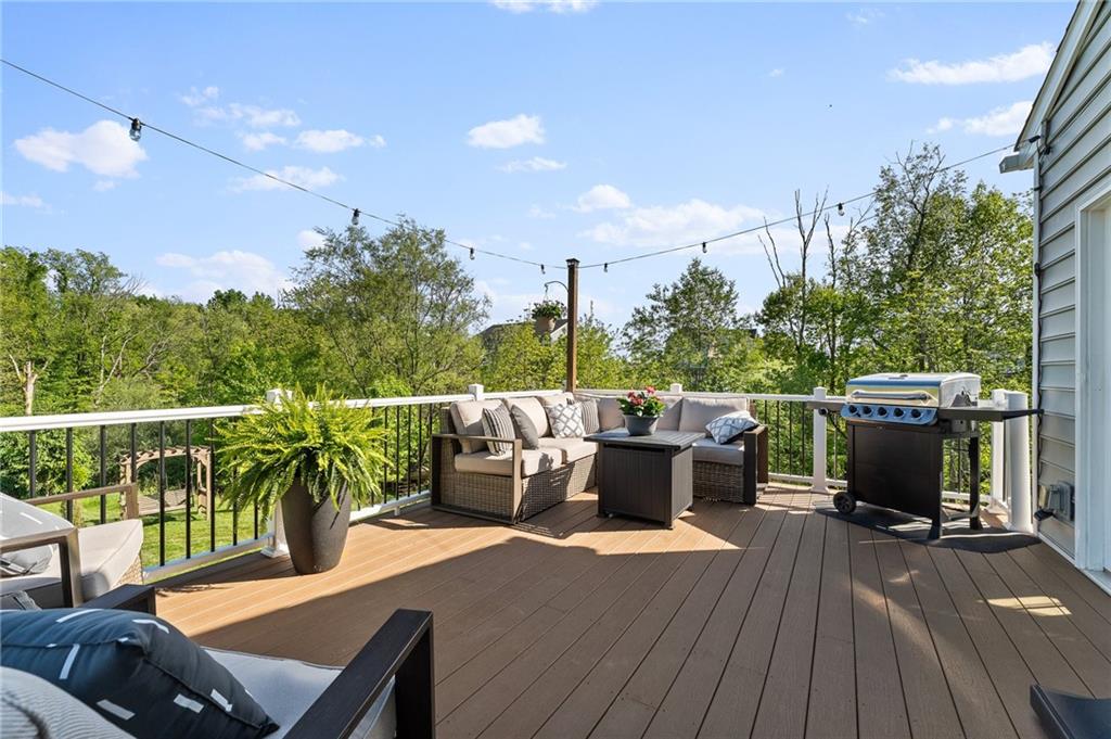 110 Brook Side Drive Clinton, PA 15026 - Photo 45 of 49 a view of roof deck with furniture