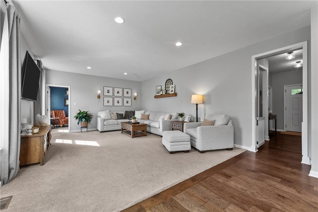 110 Brook Side Drive Clinton, PA 15026 - Photo 9 of 49 a living room with furniture and a wooden floor