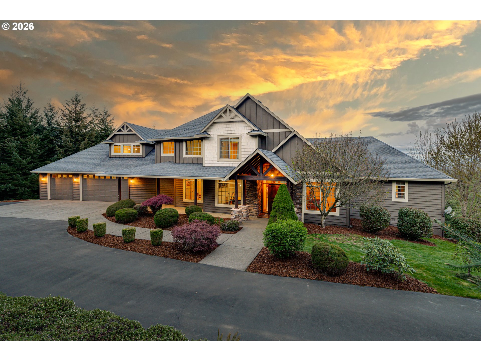 200 Pine Ridge Drive Woodland, WA 98674 - Photo 1 of 48 a front view of a house with a porch