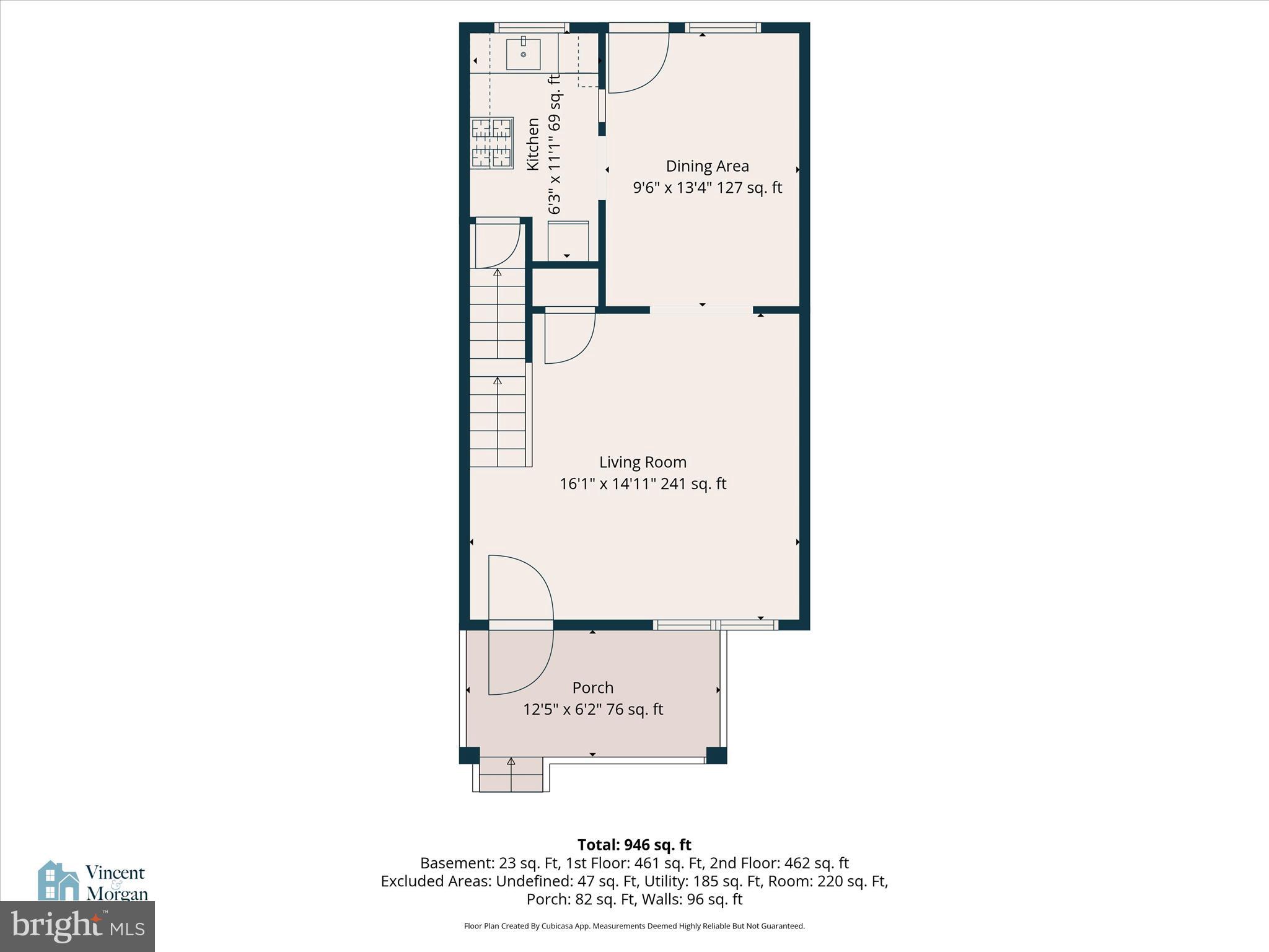 521 Hamilton Street Lancaster, PA 17602 - Photo 44 of 44 a picture of a floor plan