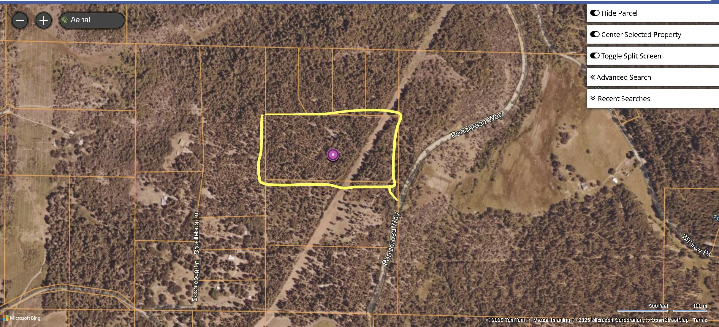 Ponderosa Way Shingletown, CA 96088 - Photo 12 of 12 Property lines
