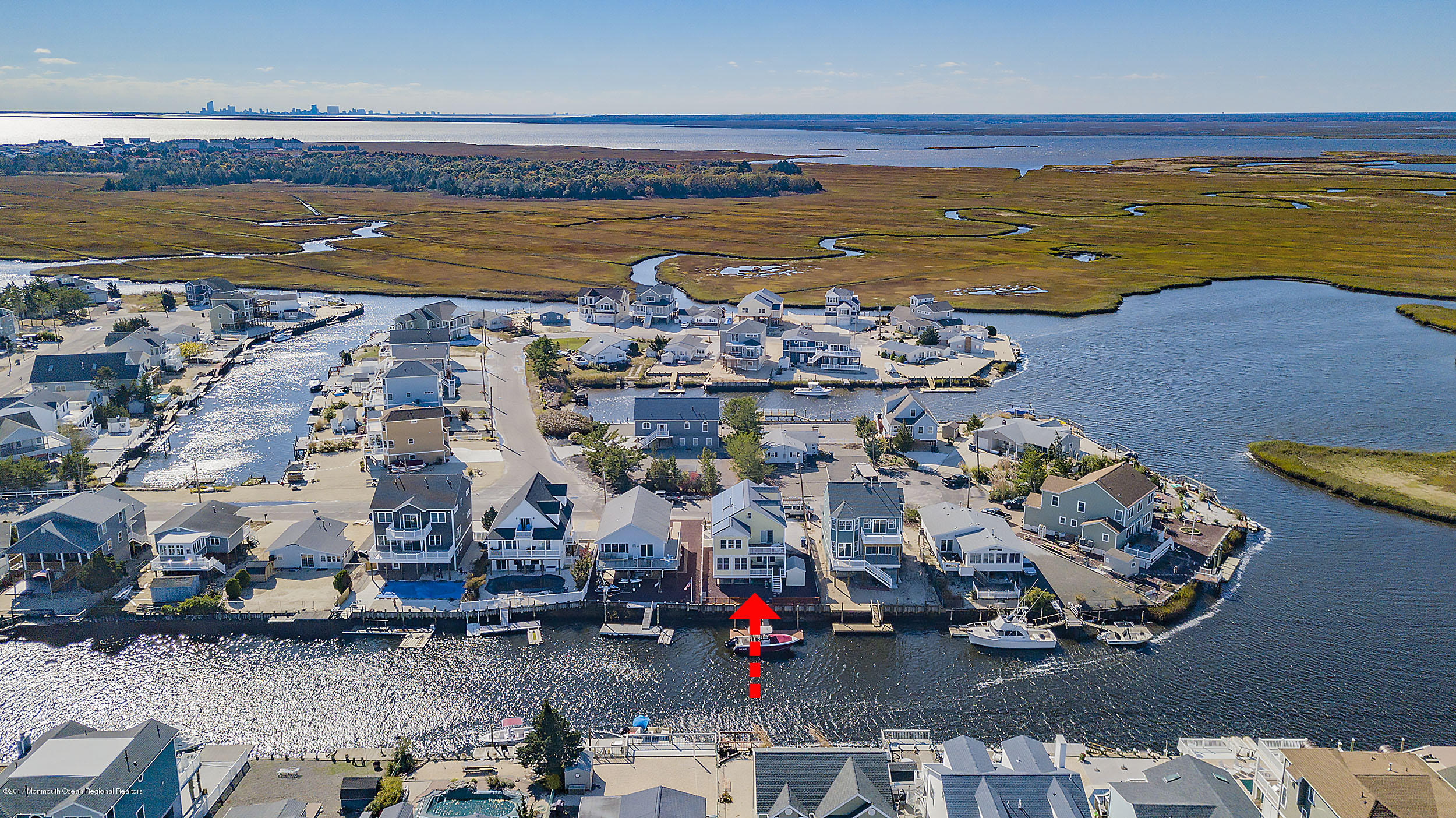16 Columbia Road Little Egg Harbor, NJ 08087 - Photo 42 of 43 Looking south overhead