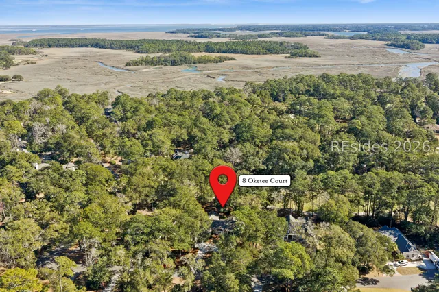 $869,000 | 8 Oketee Court, Hilton Head Island, SC 29926