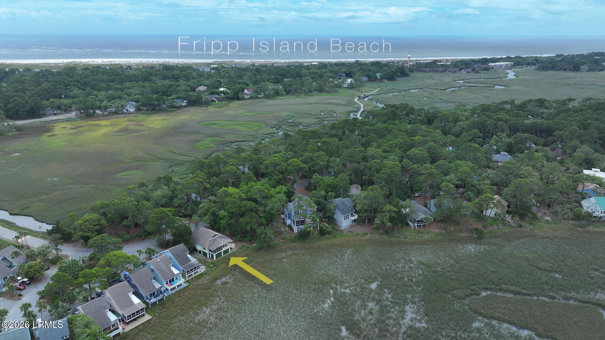 831 Marsh Dunes Road Fripp Island, SC 29920 - Photo 34 of 36 Aerial