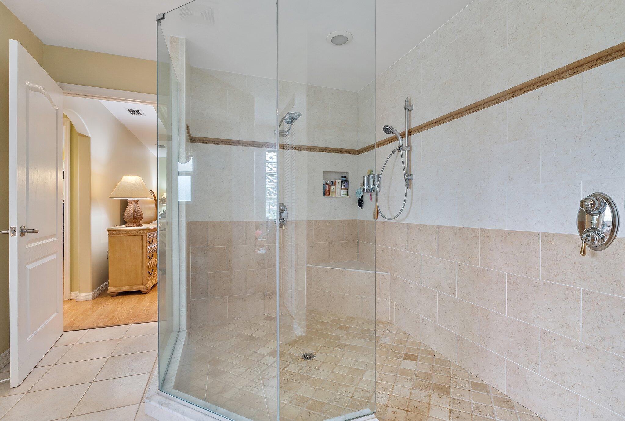 5501 Old Fort Jupiter Road Jupiter, FL 33458 - Photo 24 of 42 primary shower