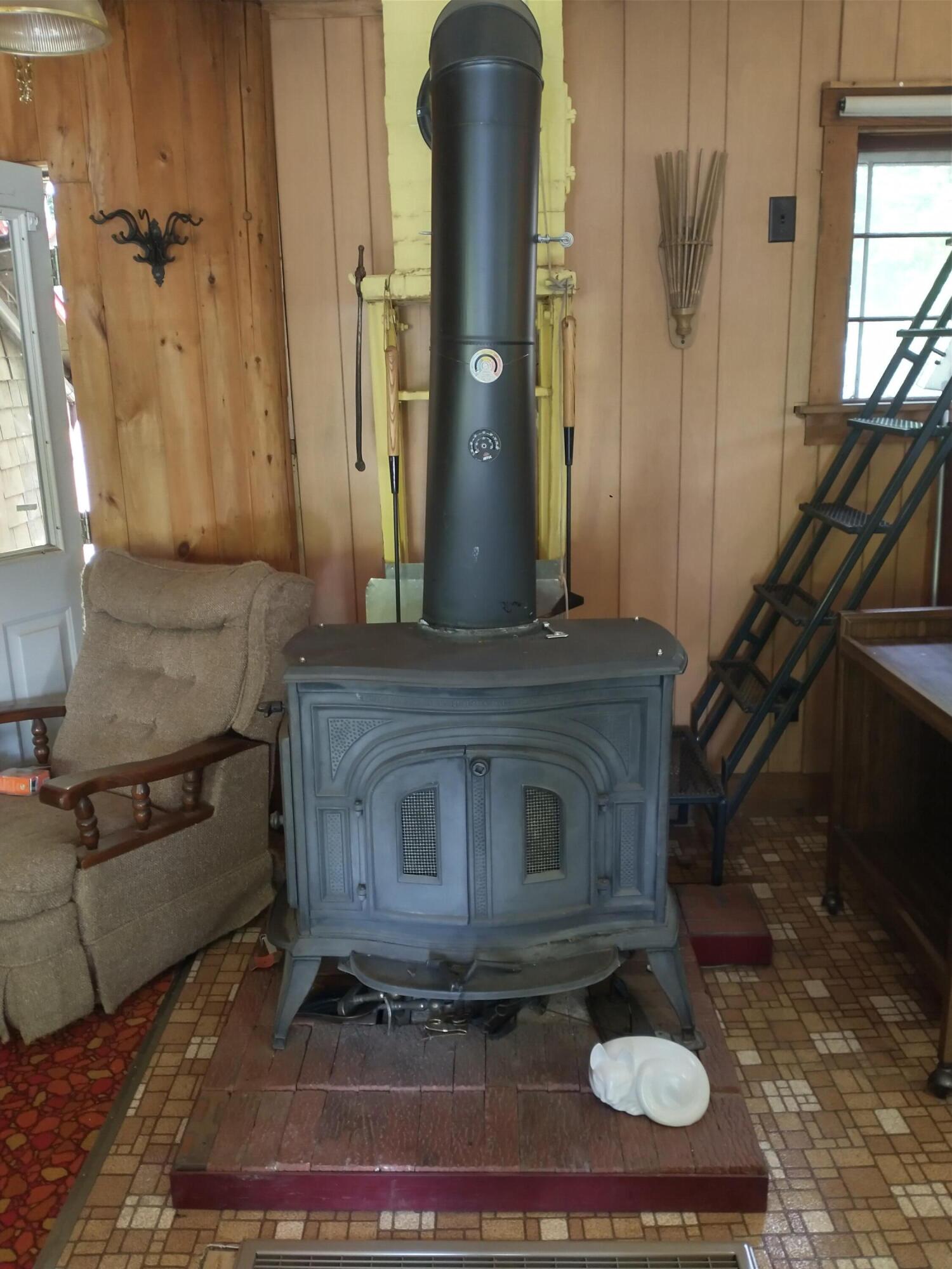 22 Old Country Road Sandy River Plt, ME 04970 - Photo 12 of 23 Woodstove