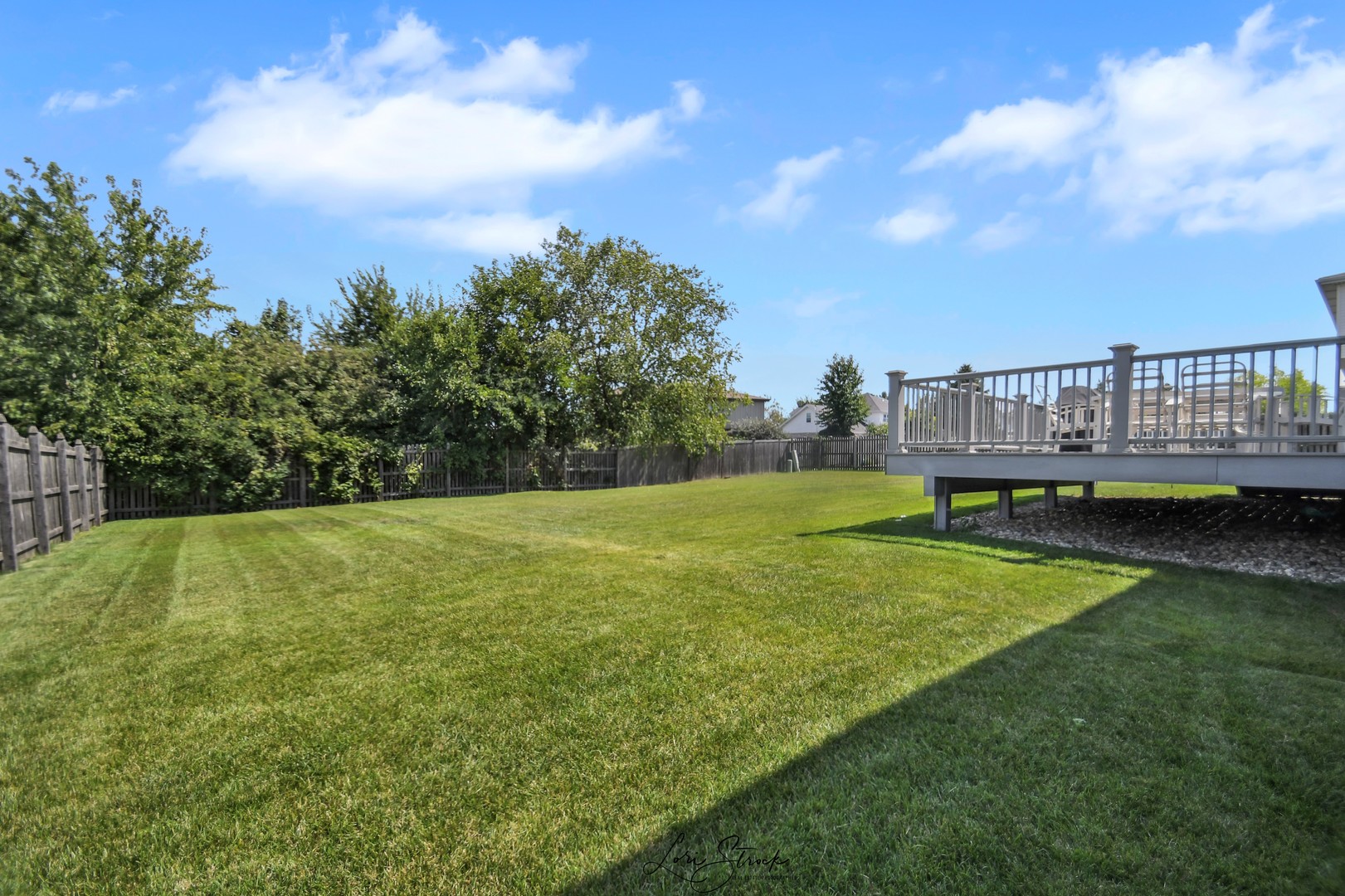 19407 Cherry Street Mokena, IL 60448 - Photo 2 of 33 a view of a garden with deck