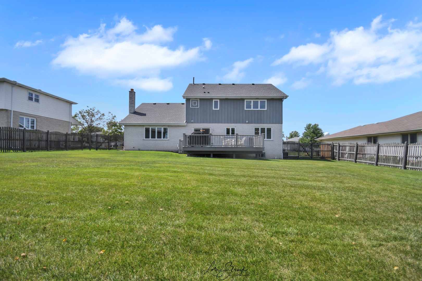 19407 Cherry Street Mokena, IL 60448 - Photo 4 of 33 a front view of house with yard barbeque oven and outdoor seating