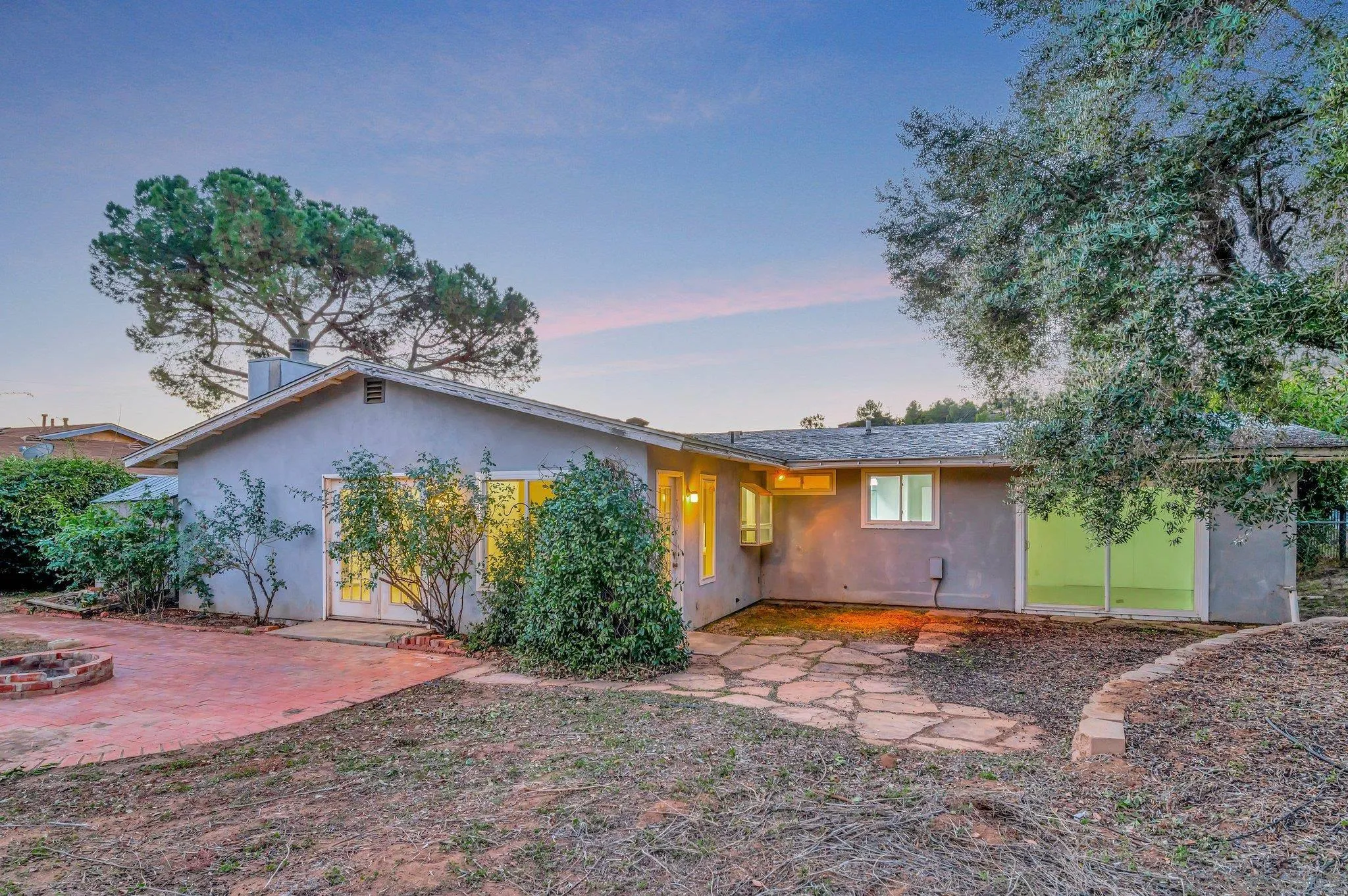 13455 Olive Tree Lane Poway, CA 92064 - Photo 24 of 36 a front view of house with yard and trees around