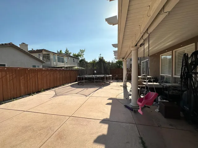 a view of a building with a outdoor space