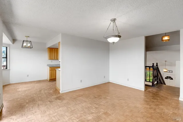 a view of empty room