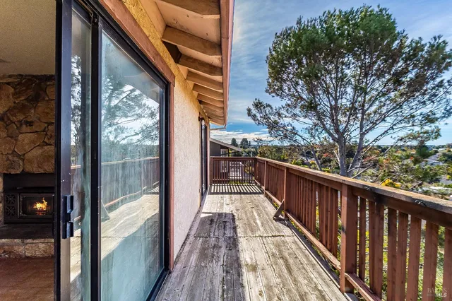a room with gym equipment and a mirror