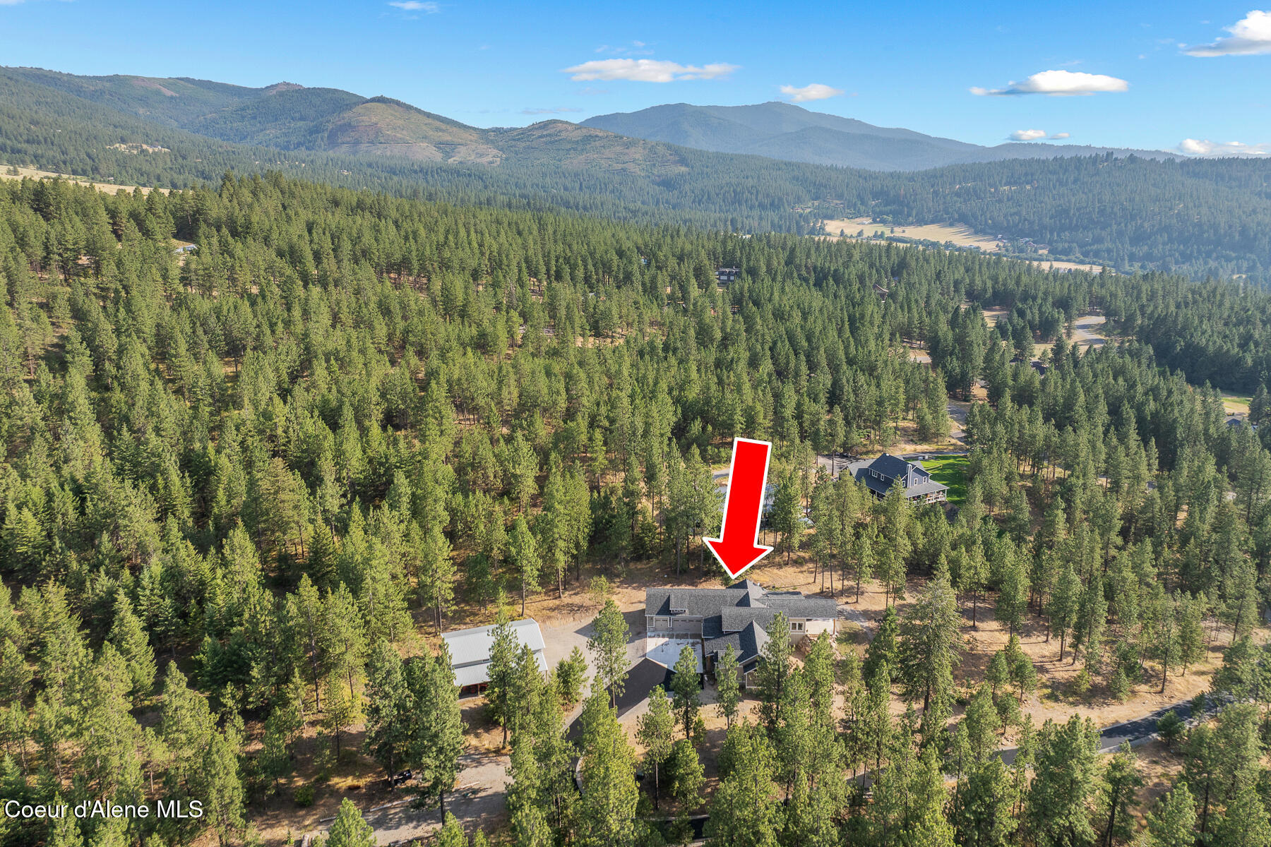 19643 West Treend Road Post Falls, ID 83854 - Photo 54 of 60 Aerial_19643WTreendRd-9_Arrow