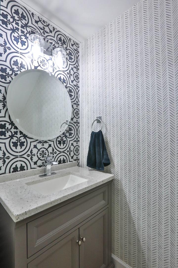 2840 Bollinger Canyon Road San Ramon, CA 94583 - Photo 14 of 23 a bathroom with a sink and mirror