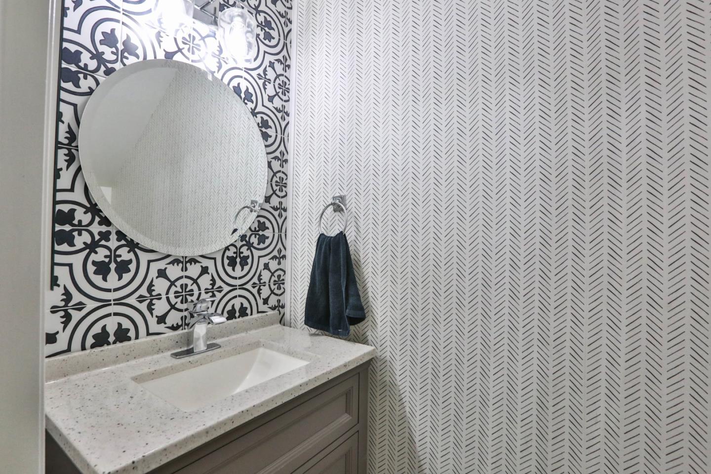 2840 Bollinger Canyon Road San Ramon, CA 94583 - Photo 15 of 23 a bathroom with a sink and mirror with vanity