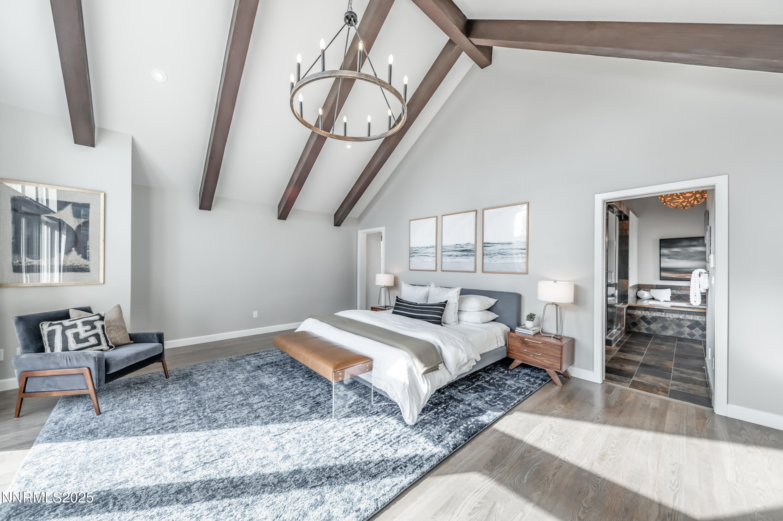 40 MacFarlane Drive Reno, NV 89511 - Photo 19 of 37 a bedroom with a large bed and a window