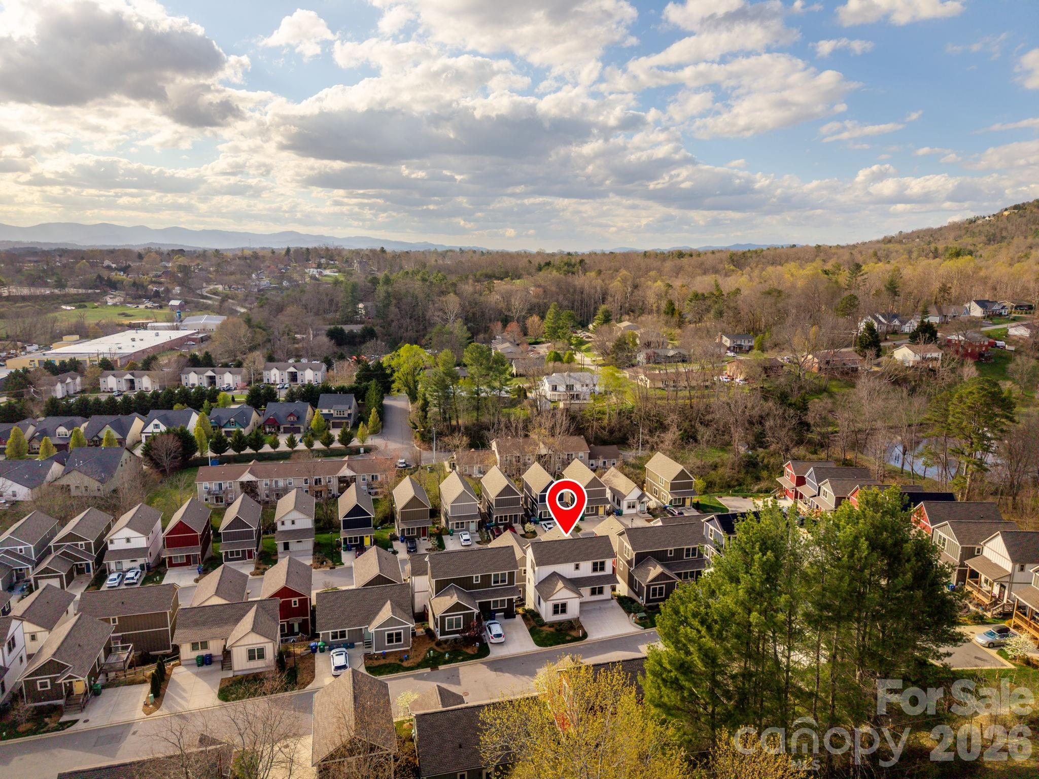 79 Wheeler Road Weaverville, NC 28787 - Photo 30 of 33 an aerial view of a city