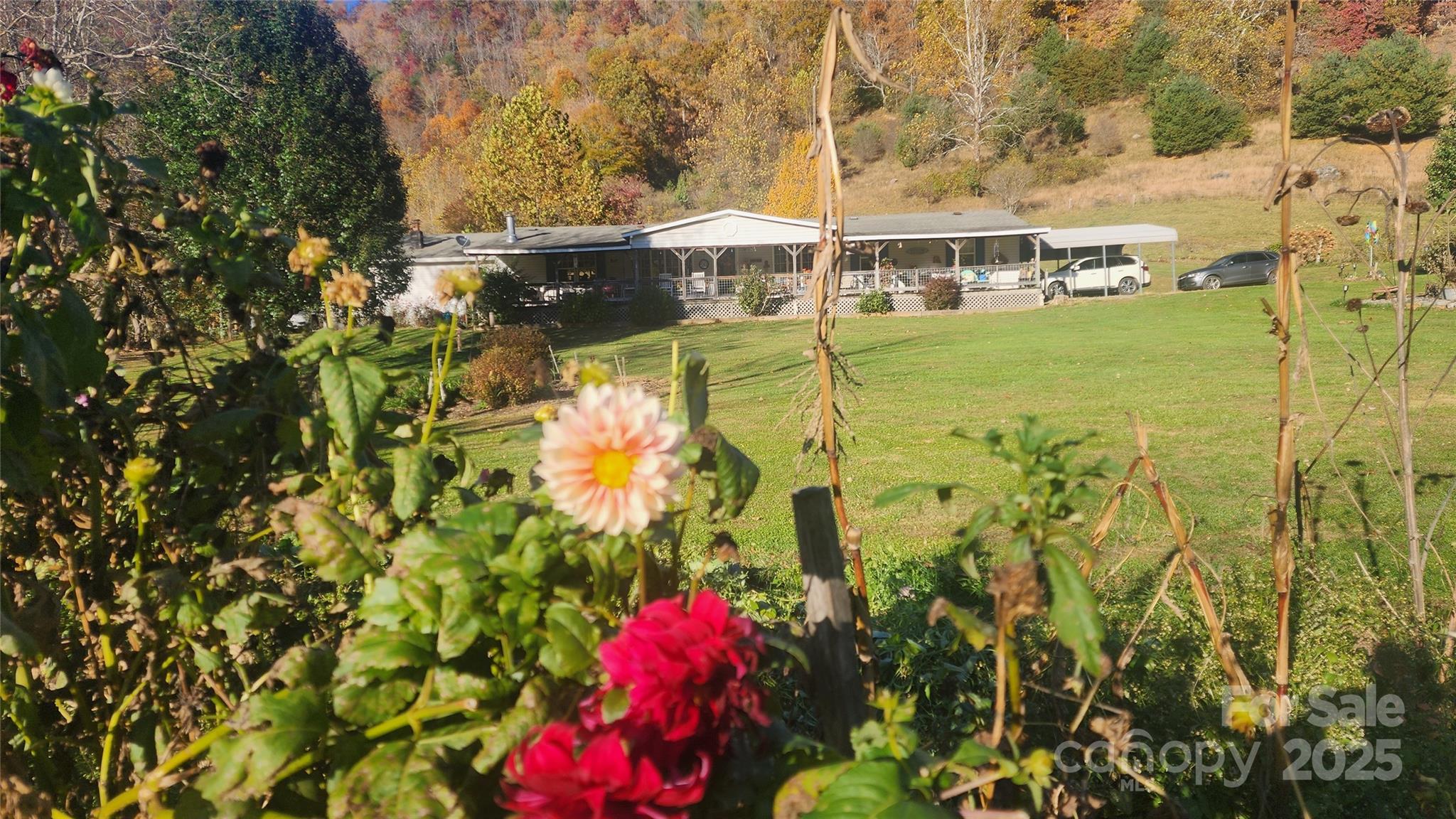 141 Hungry Creek Road Canton, NC 28716 - Photo 3 of 38 a view of swimming pool with outdoor seating and city view