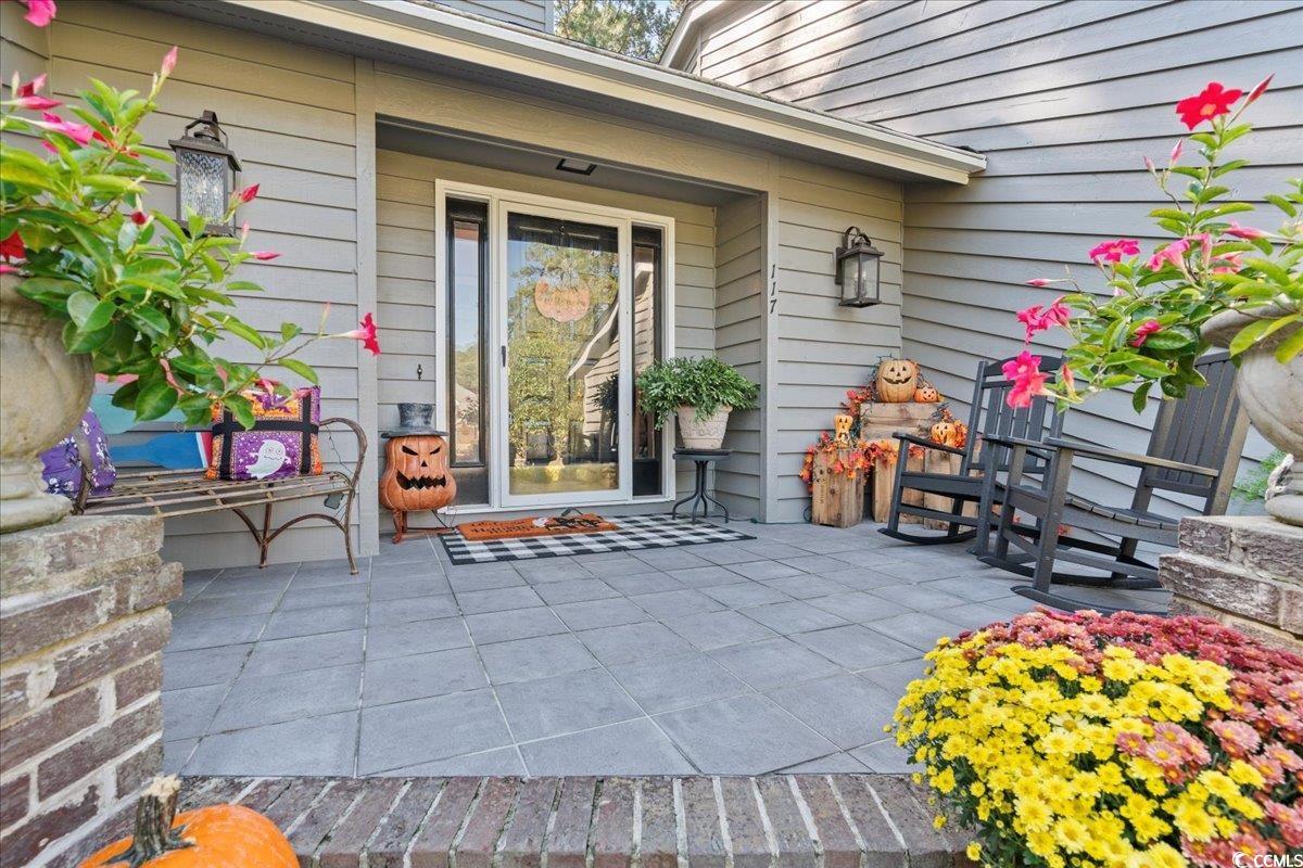 117 John Waites Court Georgetown, SC 29440 - Photo 2 of 40 Doorway to property featuring a patio area