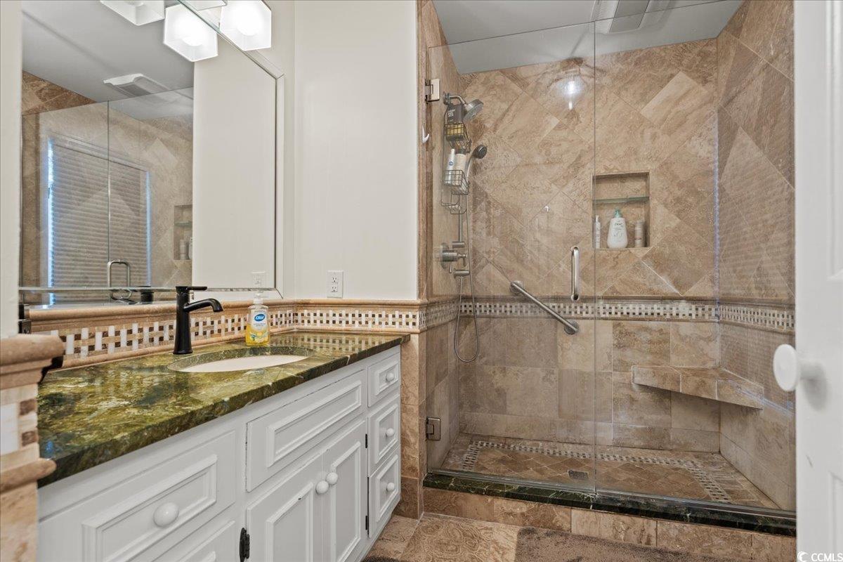 117 John Waites Court Georgetown, SC 29440 - Photo 28 of 40 Full bath with vanity and a shower stall