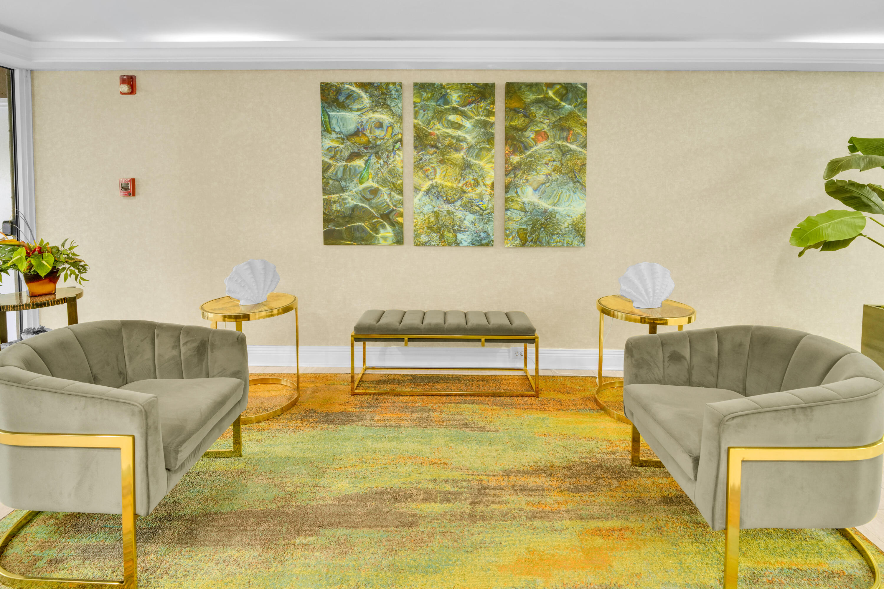 2611 North Riverside Drive, Unit 1004 Pompano Beach, FL 33062 - Photo 24 of 32 a living room with furniture and a couch