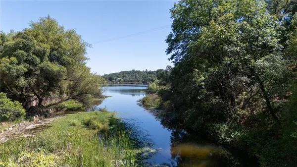 a view of lake from balcony