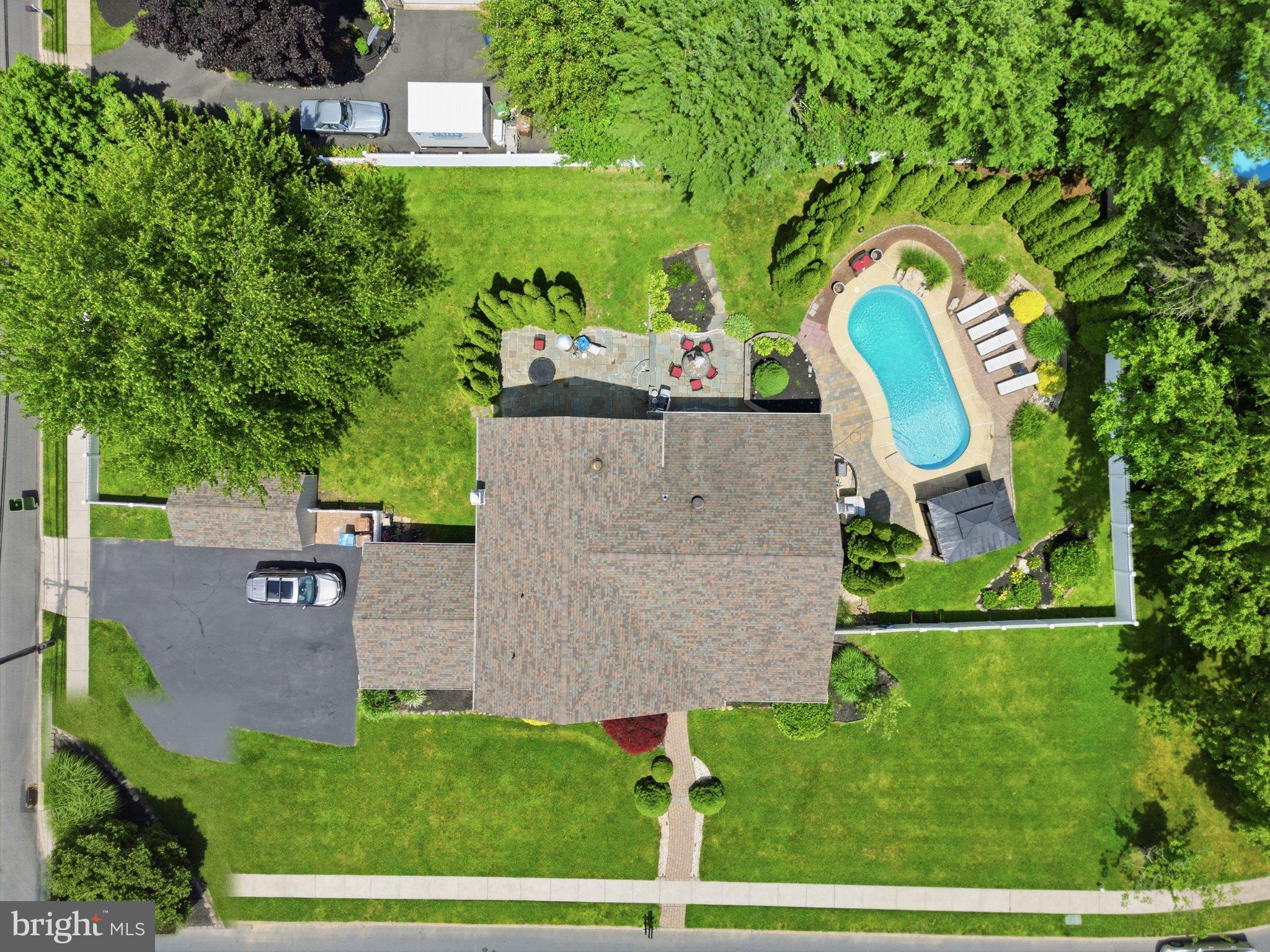 1002 Tannerie Run Road Ambler, PA 19002 - Photo 57 of 67 Serene backyard oasis with pool