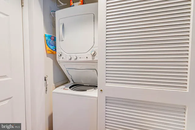 a view of a street with sitting area