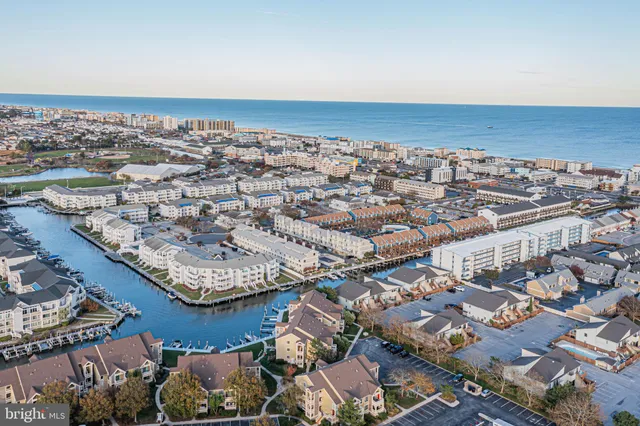 an aerial view of a city with lots of residential buildings