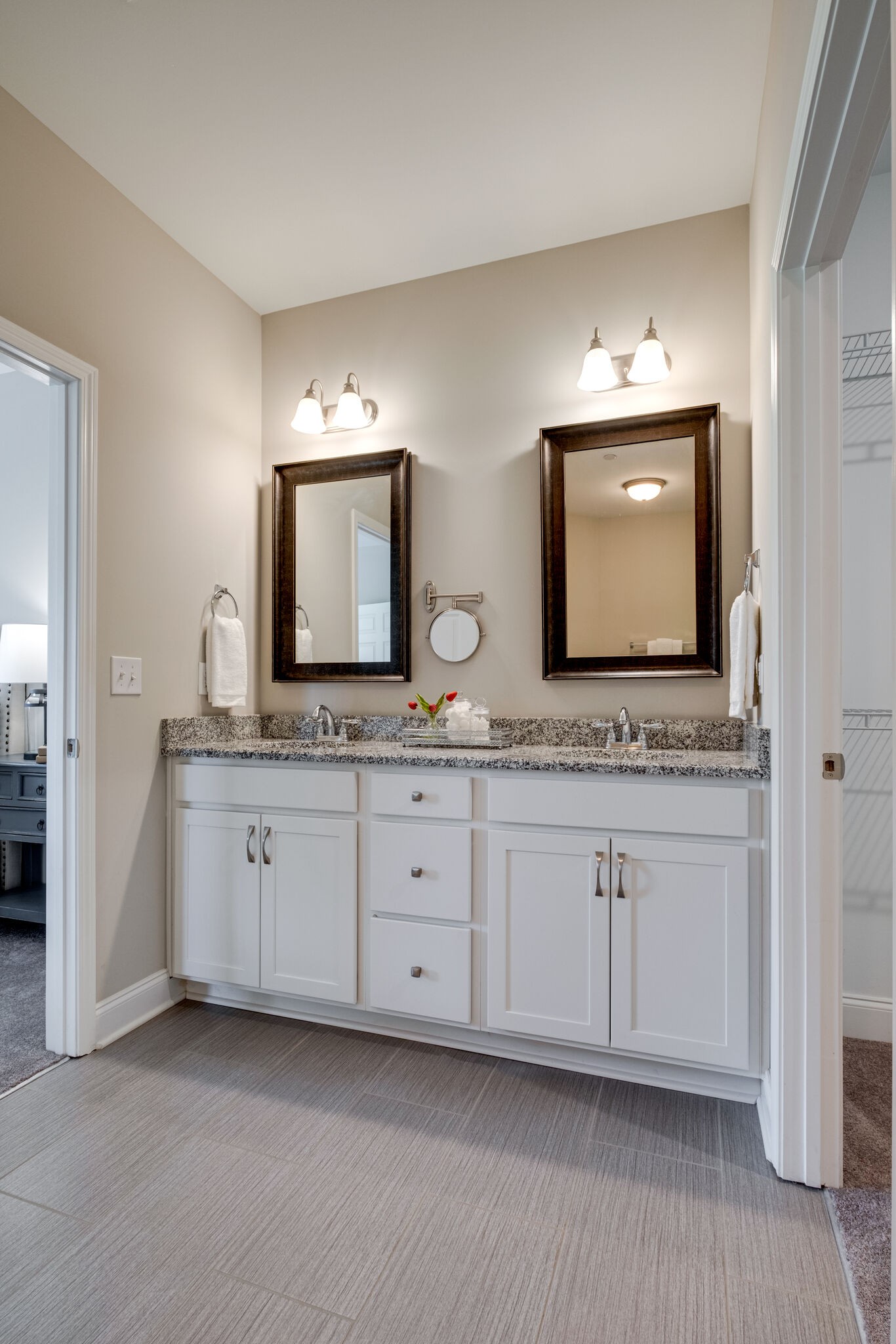 620 Weybridge Drive Nolensville, TN 37135 - Photo 23 of 33 a bathroom with double sink and a mirror